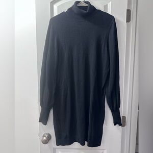 Wayf Black Sweater Dress Size Small